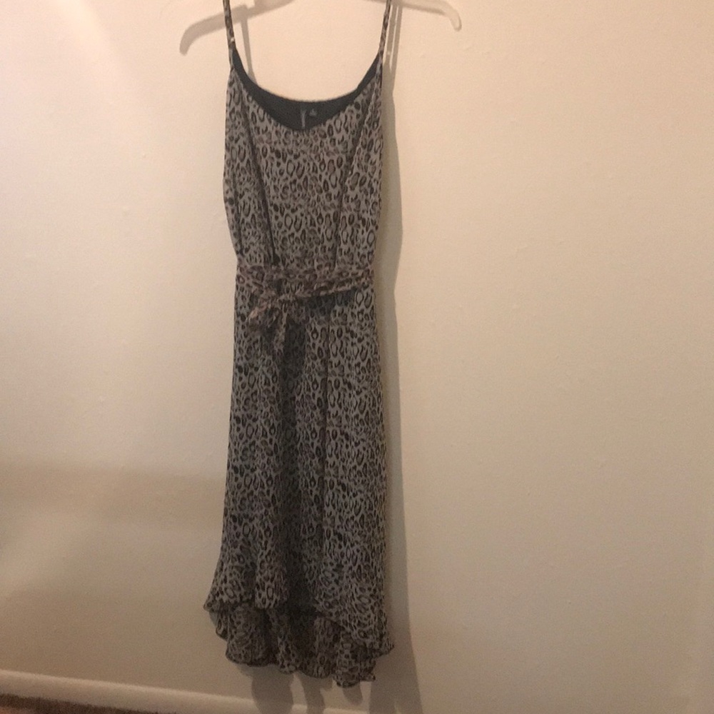 Leopard print dress